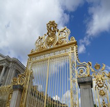 Yvelines Versailles Chateau Cours Grilles