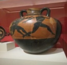 Grèce Attique Amphore Panathenaïque Peintre Cleophrades Coureurs