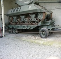 Remorque 1941 45-ton M9 Rogers trailer Bruxelles