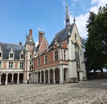 Loir et Cher Blois Chateau Aile Louis XII Galerie Charles D'Orléans