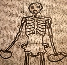 Mosaïque Rome Italie Pompéi Regio VI Insula 12 Domus del Fauno Carpe Diem Naples MAN
