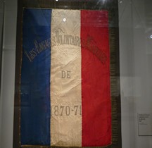1870-1871 Drapeau Engagés Militaires Mineurs Paris