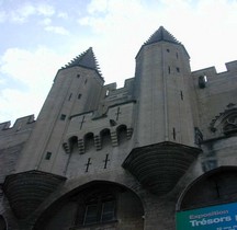 Vaucluse Avignon Palais des Papes Porte des Champeaux