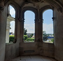 Loir et Cher Blois Chateau Intérieur Belvédère