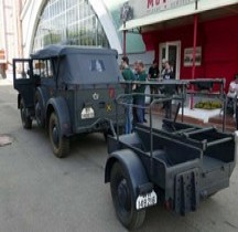 Sd. Ah. 25  Anhänger für Feldfernkabel, sur Einheitsfahrgestell A 1 (Wehrmacht / Luftwaffe, 1940-1945) ou Sd Ah 25   Moscou