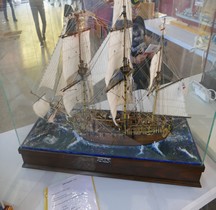 1776 Slopp of War HMS Pegasus Maquette Nimes 2019