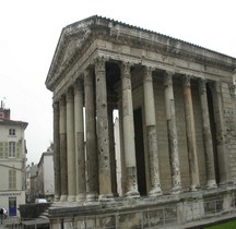 Isère Vienne Le Temple d' Auguste et Livie