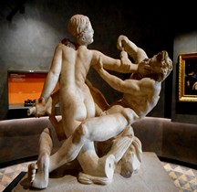 Statuaire Rome Hermaphrodite et Satyre Naples MAN