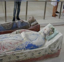 Statuaire Médiévale  Fontevraud Abbaye Gisant d'Isabelle d'Angoulème