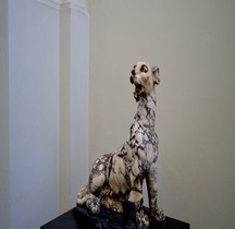 Statuaire Faune Pantera o Leopardo Seduto Naples MAN