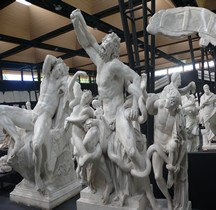 Statuaire Grèce Hellenistique Groupe Laocoon Version Montorsoli Pré 1957 Copie Montpellier