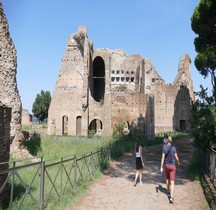 Rome Rione Campitello Palatin  Thermes de Maxence