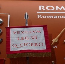 Vexillum Legio Legio VI  Ferrata  Alesia 2023