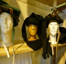 Médieval Chaperons Moyen Age Orange 2017