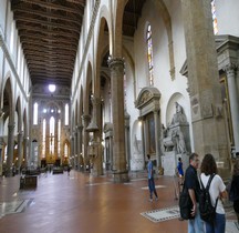 Florence Basilica di Santa Croce Interieur