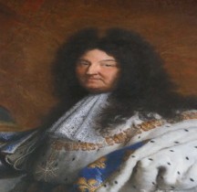 3 Peinture XVIII e 1701 Rigaud Louis XIV Paris Louvre