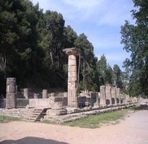 Elide Olympie Temple d'Héra