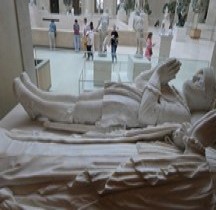 Statuaire 1611 Tombeau Anne Montmorency  et Madelaine de Savoie  Paris Louvres