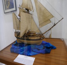 1752 Galéote à Bombe La Salamandre Maquette Menton