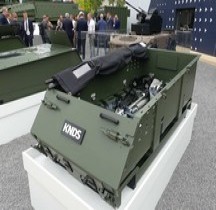 Estonie Milrem Robotic Themis Tracked Hybrid Module Module  Module CASEVAC    Eurosatory 2026