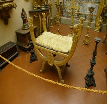 Vie Quotidienne Mobilier Sedile a Faldistorio  Bologna Palazzo Davìa  Bargellini Musée