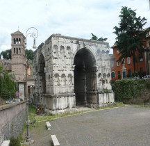 Rome Arc de Triomphe Rione Ripa Arc de Janus ou  Janus Quadrifrons