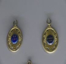 1790 Medaille Accusateur Public  Paris Conciergerie