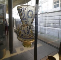 8.3 Médiéval Verrerie Monde Islam Egypte Mamelouks Lampe 1100 Paris Louvre