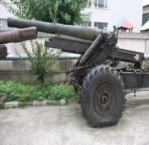Canon Skoda 149 mm K4 15 cm schwere Feldhaubitze 37(t)  Post 1945 Bucarest