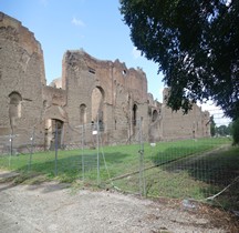 Rome 0 Thermes Rione San Saba Thermes de Caracalla Murs exterieurs