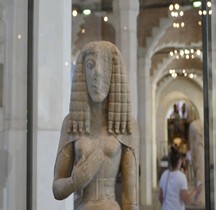 Statuaire Grèce Crete Dame Auxerre Paris Louvre