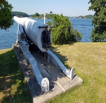 Bofors 25cm 1899 Karlskrona Stumholmen Marinmuseum Cannon