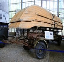 Bruckengerat C chariot pontons Pf. 14  Pf. 15 (Leichter Pontonwagen) Moscou