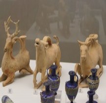 Etrurie Céramique Askos Forme Animaux Ferrare