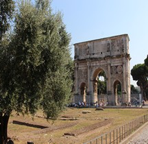 Rome Arc de Tromphe Rione Celio Arc de Triomphe de Constantin