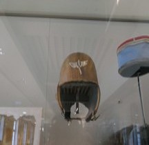 1915 Aviation Casque  Capitaine Turin Invalides