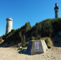 Charente-Maritime Ile Ré Pointe des Baleines  Stützpunkt Stp Ro  424 Khäte