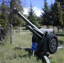 Obusier  105 mm triflèche Modèle 50 Draguignan