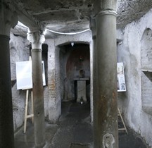 Rome Rione Ripa Forum Boarium Santa Maria in Cosmedin Crypte d' Adrien I-Ara massima di Ercole invitto