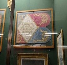 Napoléon I 18e Régiment Dragons  Etendard Guidon M 1804 Saumur