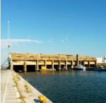 Charente Martime  la Rochelle U-Boot-Bunker in La Pallice