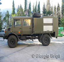 Unimog 1550 L Pompiers CFS