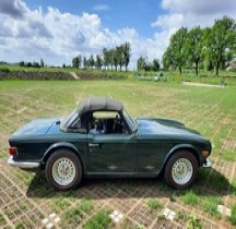 Triumph 1971 TR 6 Pays Bas