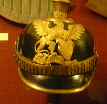 1914 Pickelhaube  Bade IR Nr. 169 Salon