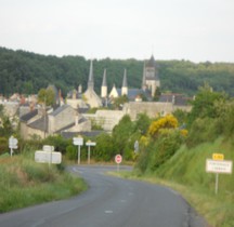 Maine et Loire Fontevraud Abbaye de Notre Dame de Fontevraud