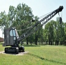 Grue Crane and Shovel Crawler Bucyrus 22 B Erie Crawler  U. S. Army, Fort Leonard Wood, Missouri