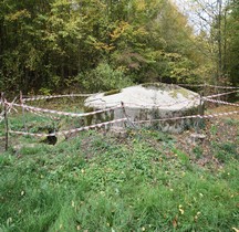 1939 Maginot Tourelle démontable STG mle 35/37  Emplacement  SFT Thoinville SS Hettange Grande