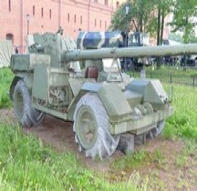 Automoteur Anti Char Kolosnaya Samokhodnaya Pushka KSP-T-72 Prototype