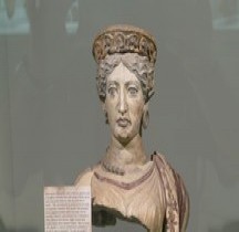 Etrurie  Uni Junon Terrecuite Civita Castellana Rome MNE