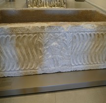 Rome Paleo-Chrétien Sarcophage  Bon Pasteur et Strigiles Narbonne